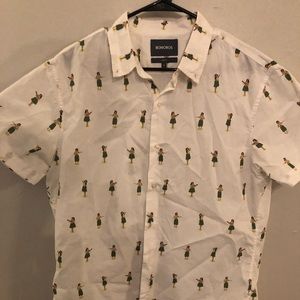 Bonobos riviera hula girl shirt